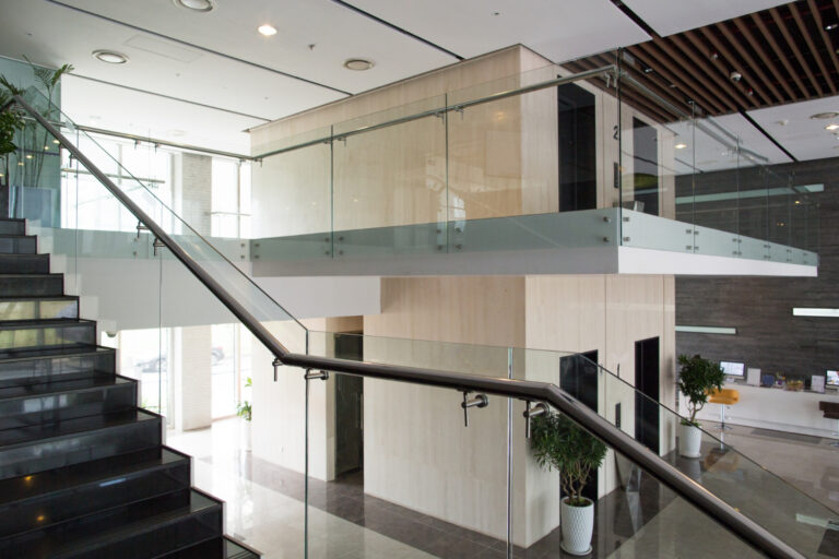 Staircases and glasswork
