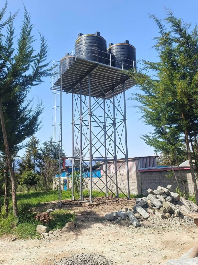 Water Steel support