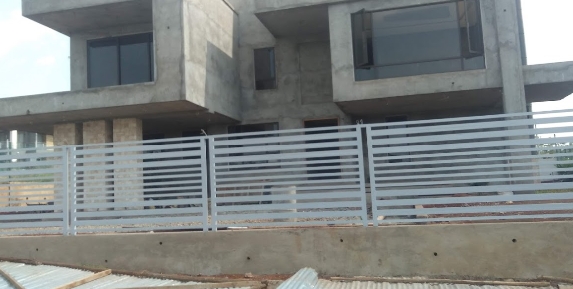 Steel and glass work